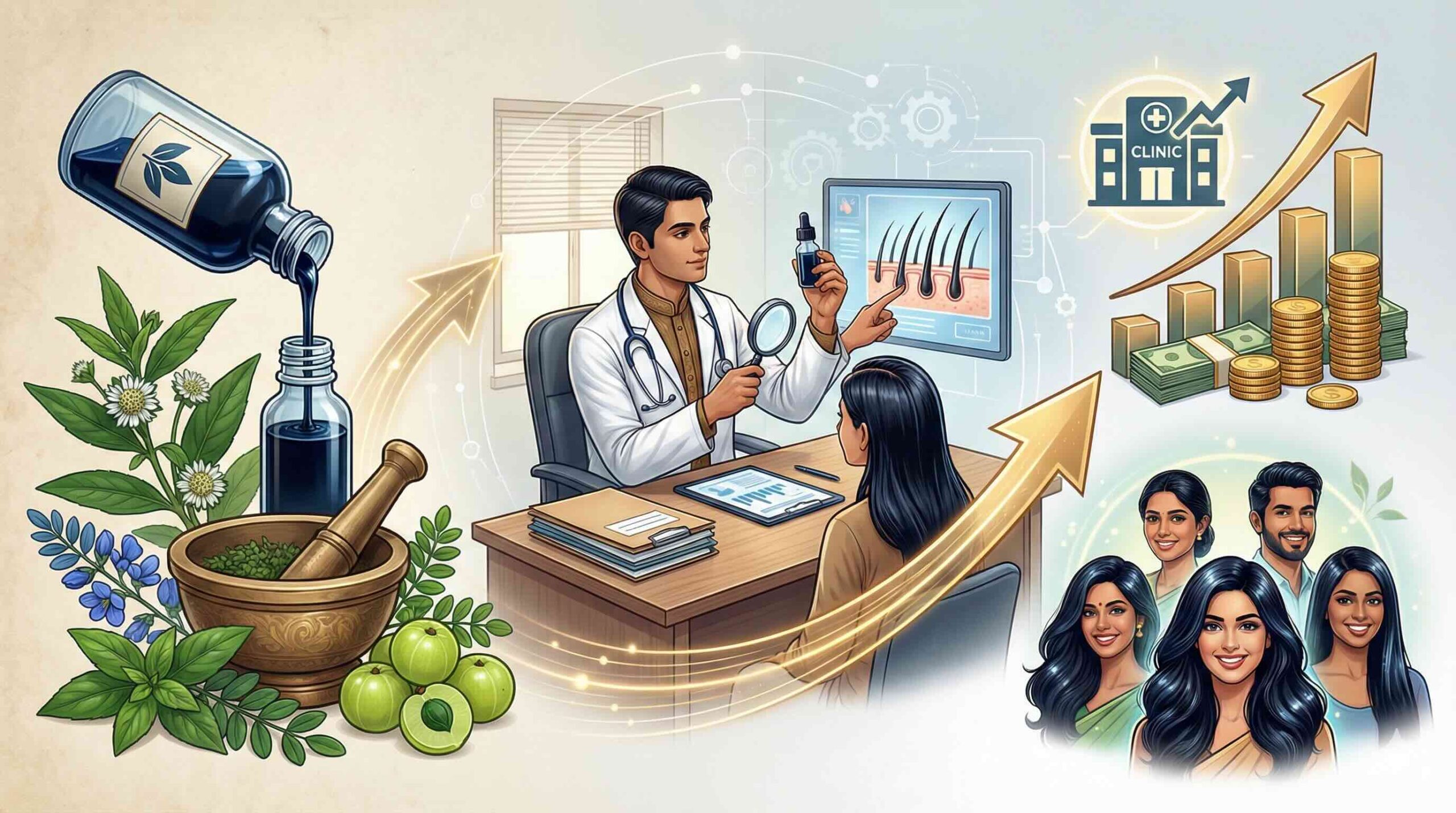 Neelibhringadi Tailam Mastery: Revenue Boost for BAMS Doctors